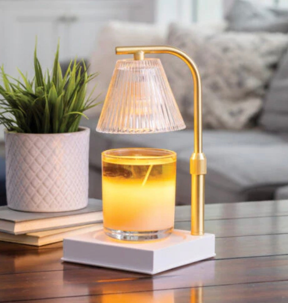 Gold Luna candle warmer