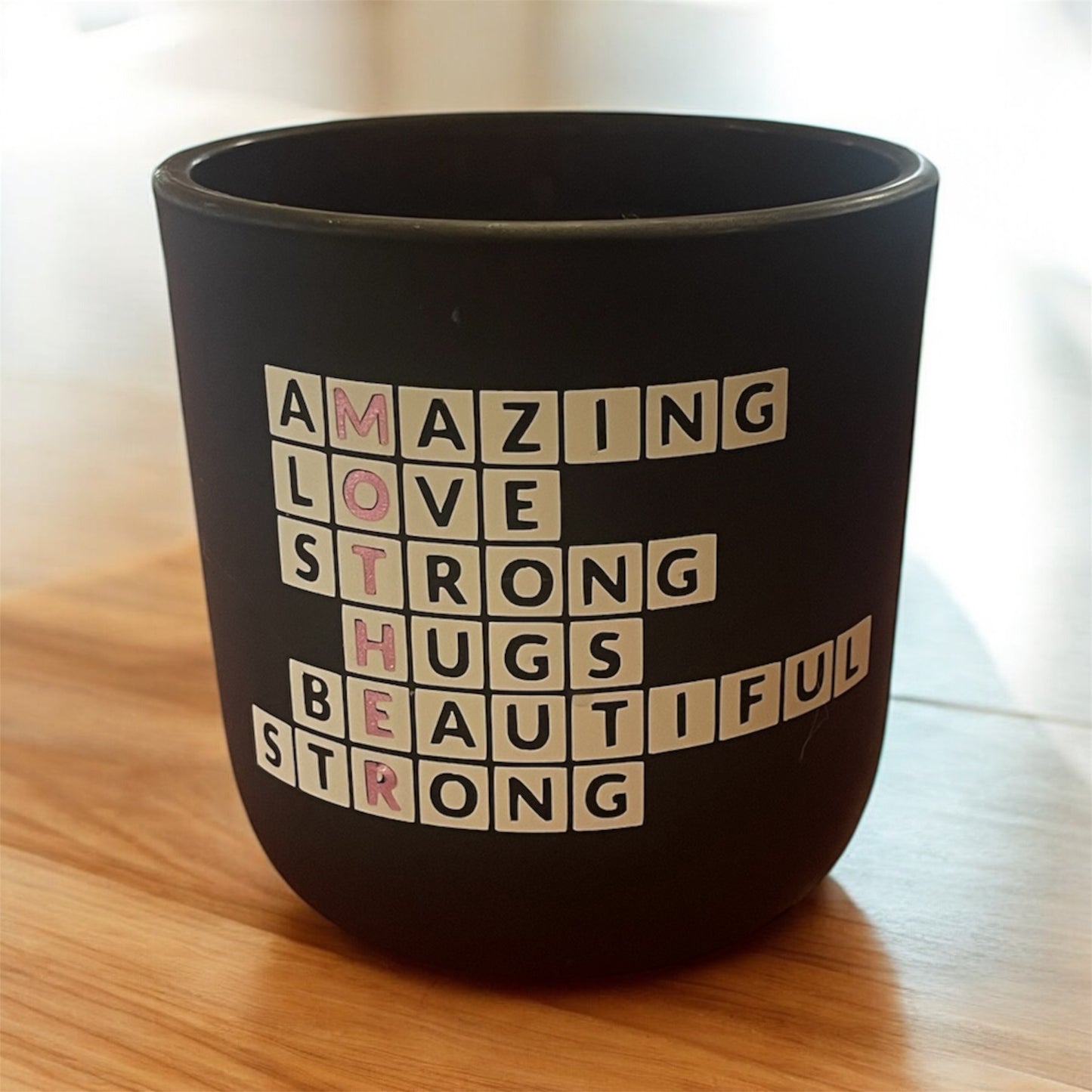 300ML black mum candle - Coconut lime