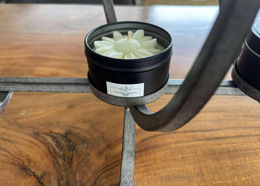 Black candle tin 170ML