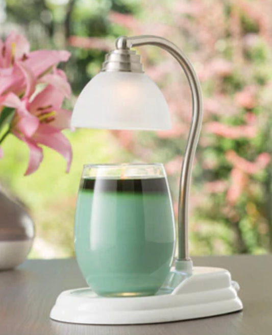 White Aurora candle warmer