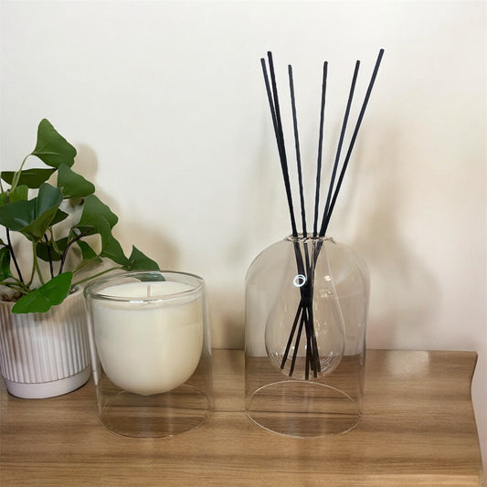 Clear tear drop fragrance pack