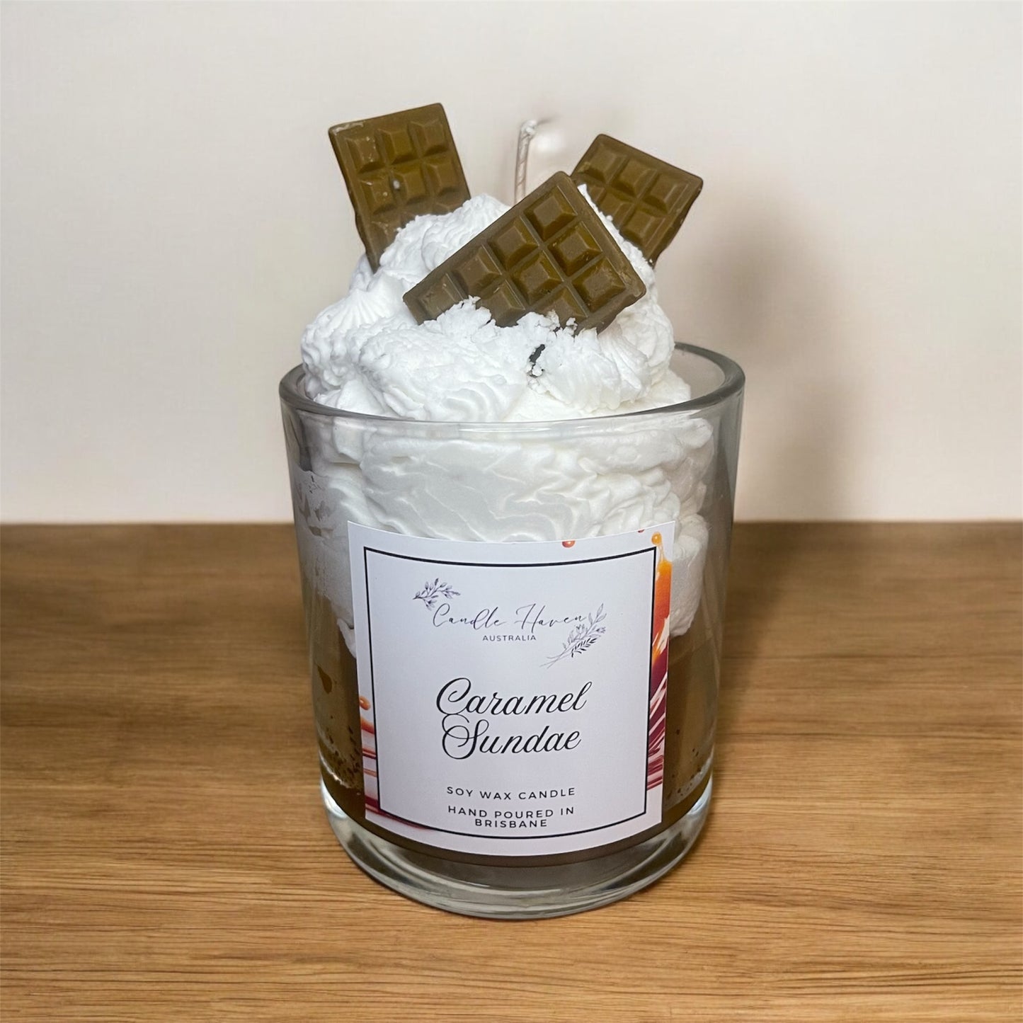 Dessert candle 600g - Caramel Sundae