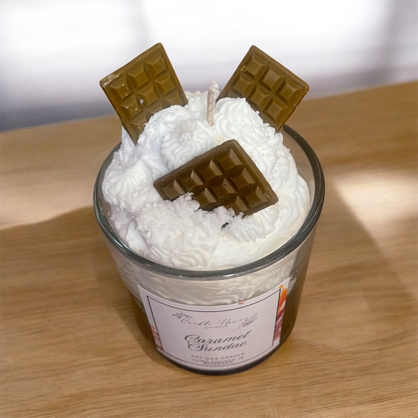 Dessert candle 600g - Caramel Sundae