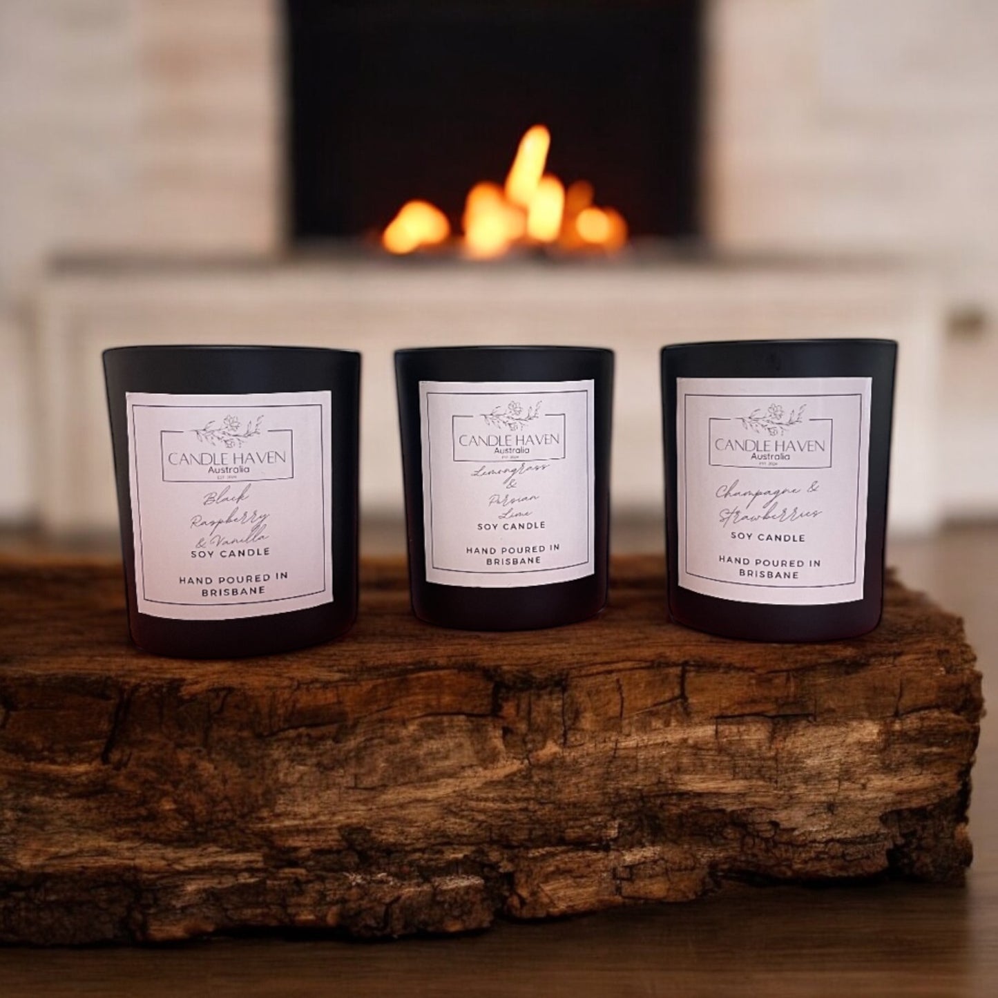 Black regent 200ML candle